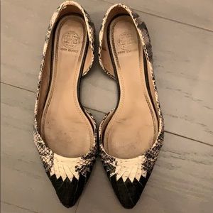 Tory Burch snake flats